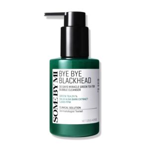 Some By Mi Bye Bye Blackhead Miracle Green Tea Bubble Cleanser 120g