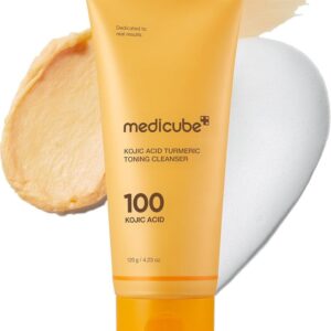 Medicube Kojic Acid Turmeric Toning Cleanser 120g