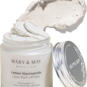 Mary & May Lemon Niacinamide Glow Wash Off Pack 125g