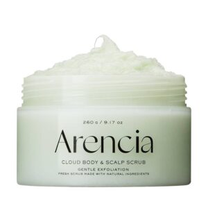 Arencia Fresh Cloud Body & Scalp Scrub Geranium & Primrose 260g
